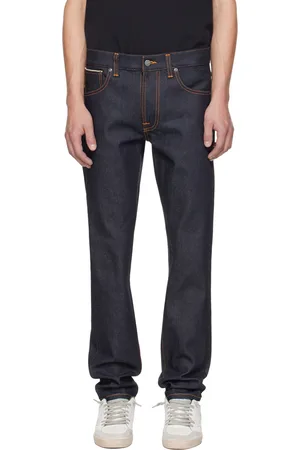 Nudie Jeans Indigo Lean Dean Jeans