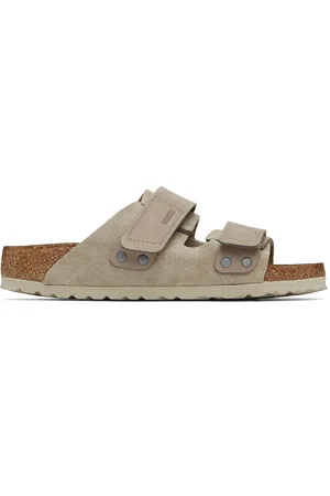 Birkenstock Taupe Regular Uji Sandals