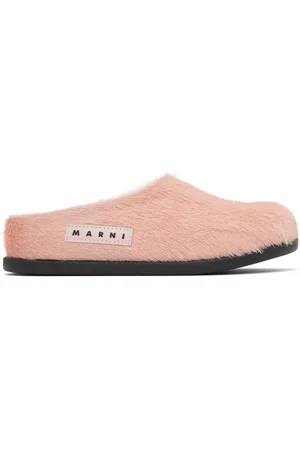 Marni Kids Pink Fussbett Sabot Mules