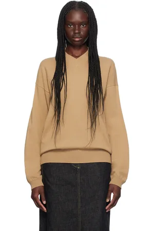 STUDIO NICHOLSON Tan Fiore Sweater