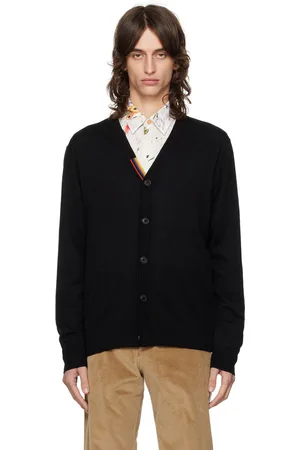 Paul Smith Black Striped Cardigan
