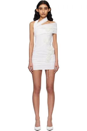 Fancì Club Off- Swan Floral Minidress