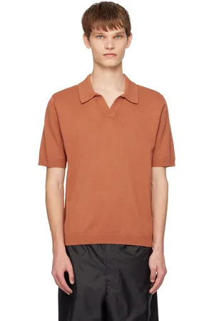 Norse projects Orange Leif Polo