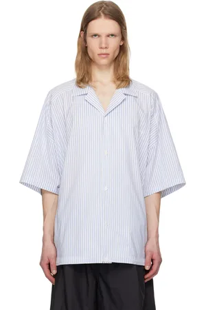 JUUN.J Stripe Coach Short Sleeve Shirt
