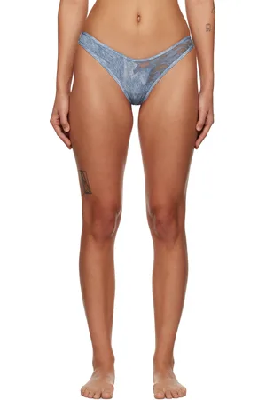 Diesel Blue Savage X Fenty Edition C-Lace Thong