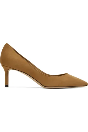 Jimmy Choo Tan Romy 60 Heels