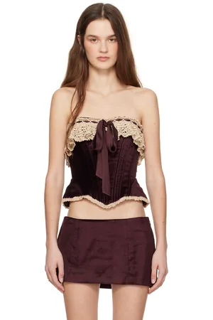 Mirror Palais Burgundy Victorian Corset