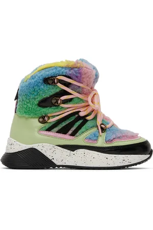 Stella McCartney Kids Multicolor Hiking Boots