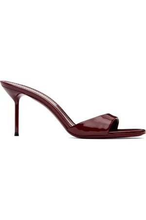 PARIS TEXAS Burgundy Lidia 70 Mules