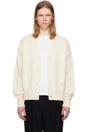 Ami Off-White Cotton Wool 