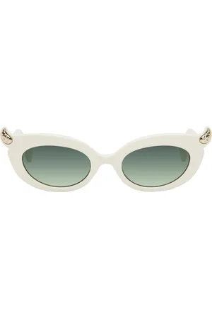 Vivienne Westwood White Soo Sunglasses