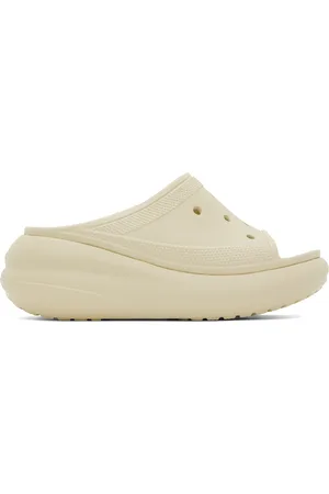 Crocs Off-White Crush Slides
