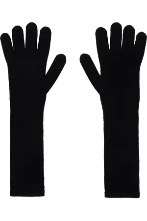 Max Mara Black Mmjock Gloves