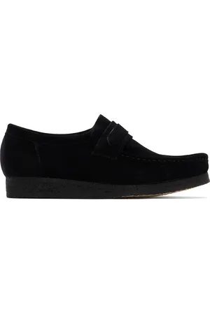 Clarks Black Wallabee Loafers