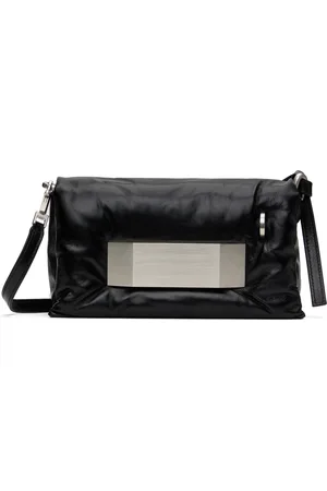 Rick Owens Black Hollywood Pillow Griffin Bag