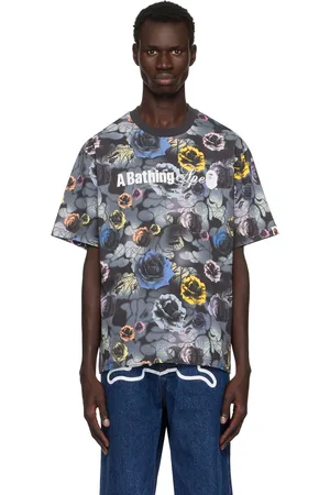 BAPE Floral Solid Camo Logo Relaxed Fit T-shirt