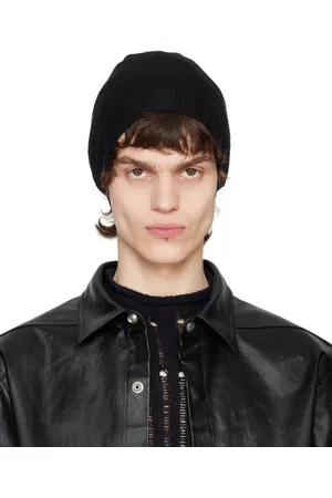 Rick Owens Black Hollywood Medium Beanie