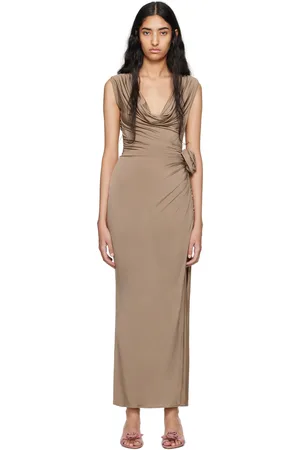 MAGDA BUTRYM Slit Midi Dress
