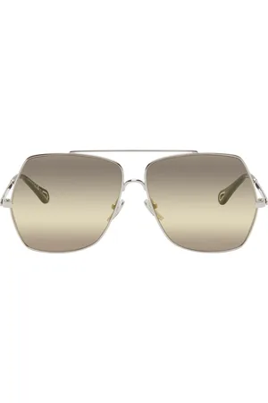 Chloé Silver Aly Sunglasses