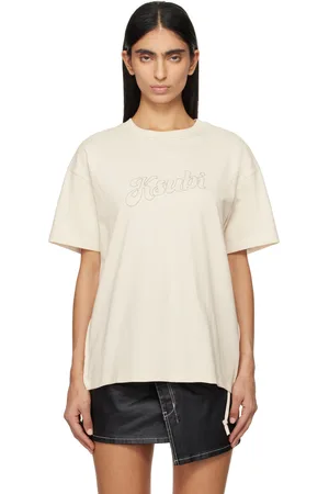 KSUBI Beige Sketch Oh G Slice T-Shirt