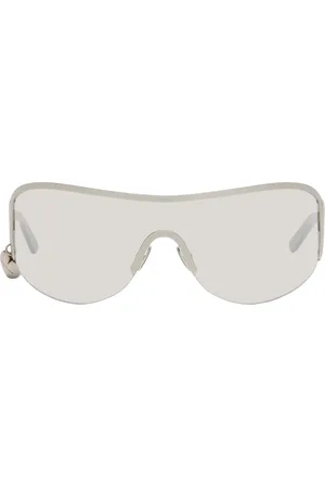 Acne Studios Silver Metal Frame Sunglasses