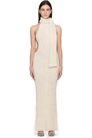 AYA MUSE Off-White Kiran Dress