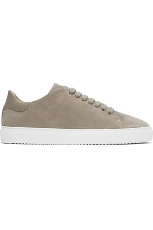 Axel Arigato Taupe Clean 90 Suede Sneakers