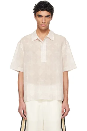 COMMAS Off- Sheer Floral Shirt