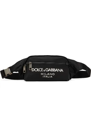 Dolce & Gabbana Black Small Nylon Belt Bag