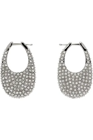 COPERNI Crystal-Embellished Medium Swipe Earrings