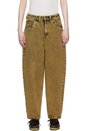 DIME Yellow Classic Baggy Jeans