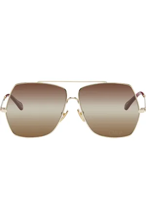 Chloé Gold Aly Sunglasses