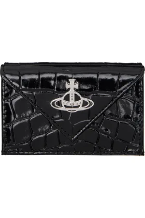 Vivienne Westwood Black Envelope Billfold Wallet