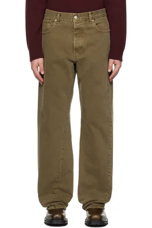 Sunflower Khaki Wide Twist Jeans