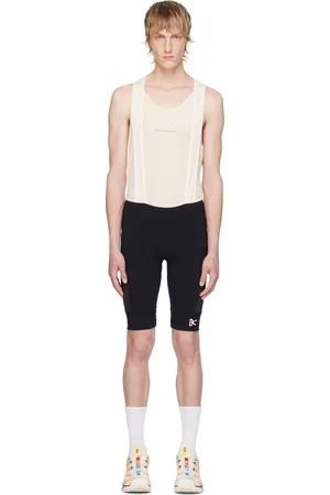 District Vision Off-White & Cargo Bib Shorts