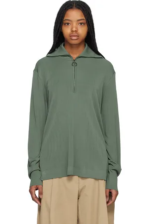STUDIO NICHOLSON Blue Naeba Sweater