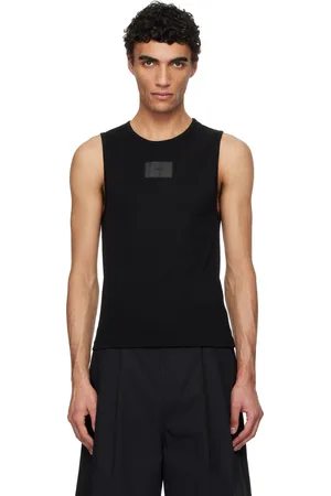 AMOMENTO Round Neck Sleeveless Tank Top