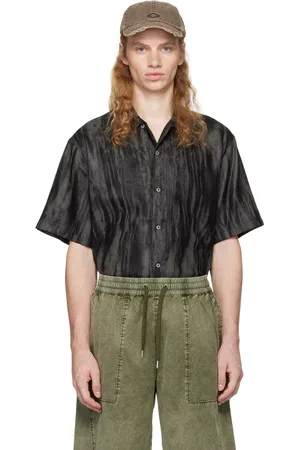 HAN Kjøbenhavn Gray Loose Bowling Shirt