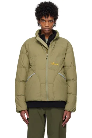 Nanga Khaki Mazeno Ridge Down Jacket