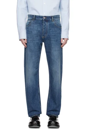 Bottega Veneta Blue Straight Jeans