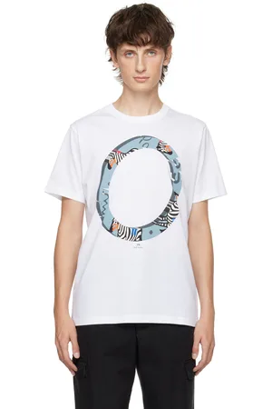 Paul Smith White Zebra Ring T-Shirt
