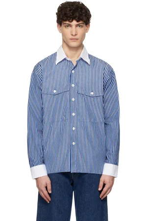 Sunflower Blue Note Contrast Shirt