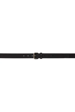 Vetements Black Iconic Logo Belt