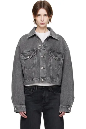 AGOLDE Gray Palmer Denim Jacket