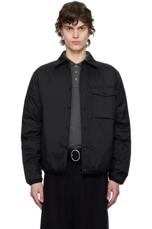 Moncler Black Arpont Down Shirt Jacket