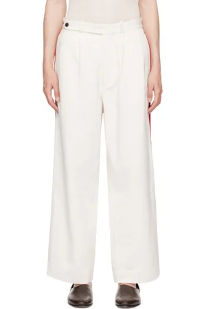 BODE Off-White Skunk Tail Patch Trousers