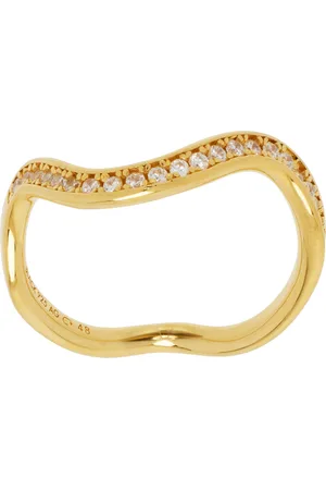 Maria Black Gold Rose Ring