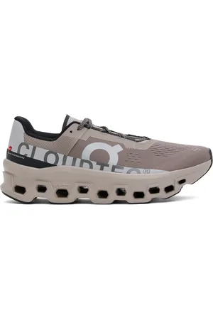 On Running Taupe Cloudmster Sneakers