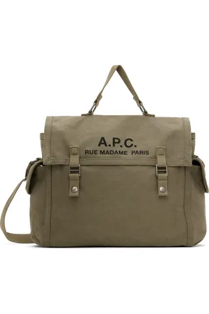 A.P.C. Khaki Recuperation Bag