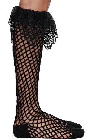 Chopova Lowena Crochet Net Socks